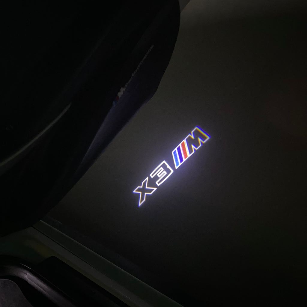BMW M3 LOGO PROJECTOT LIGHTS Nr.24 (Menge 1 = 1 Sets/2 Türleuchten)