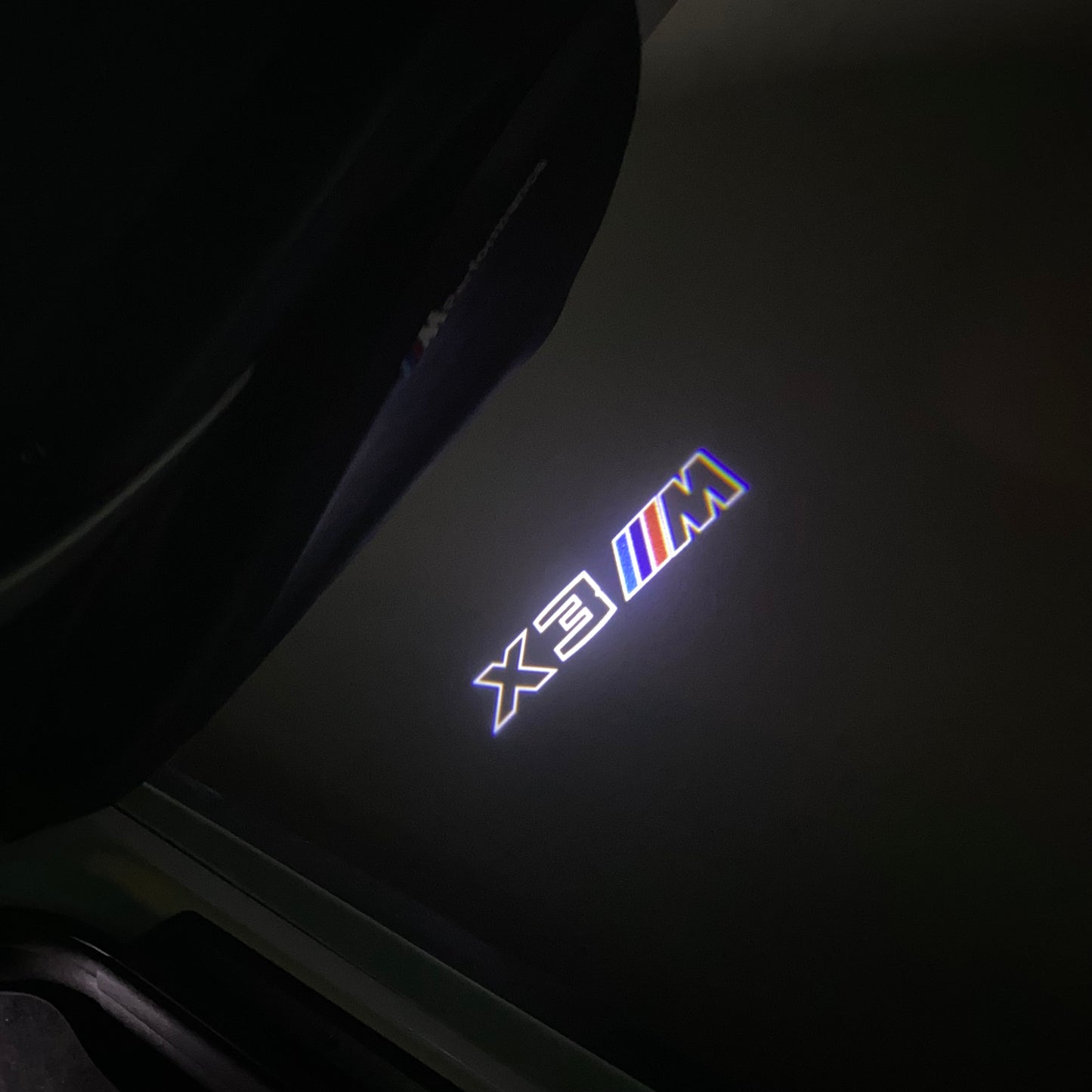 BMW  X3M LOGO PROJECTOT LIGHTS (quantity 1 = 1 sets/2 door lights) Nr.6024q0t21