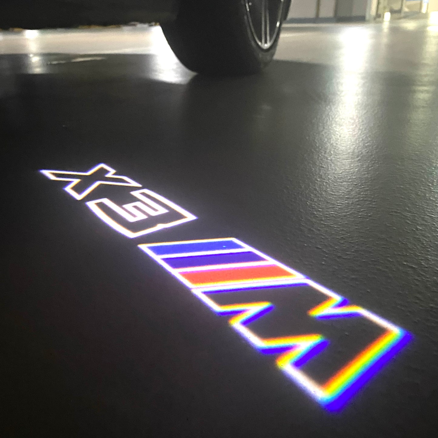 BMW  X3M LOGO PROJECTOT LIGHTS (quantity 1 = 1 sets/2 door lights) Nr.6024q0t21
