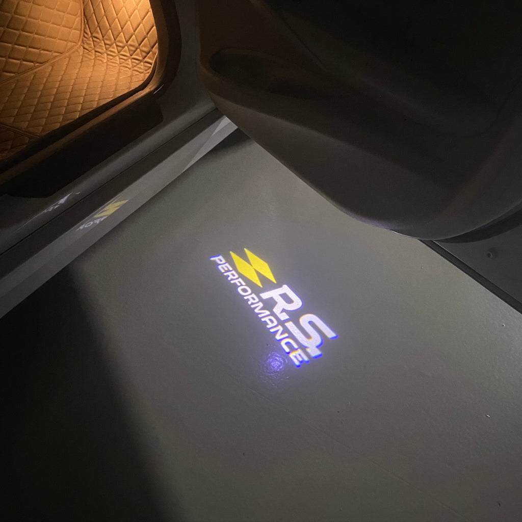 RENAULT RS LOGO PROJECROTR LIGHTS Nr.0941(quantity  1 =  2 Logo Film & 2 door lights)