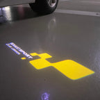 RENAULT Sport LOGO PROJECROTR LIGHTS Nr.0911 (quantity  1 =  2 Logo Film & 2 door lights)