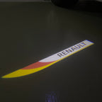 RENAULT ORIGINAL LOGO PROJECROTR LIGHTS Nr.0910 (quantity  1 =  2 Logo Film & 2 door lights)