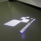 RENAULT Sport LOGO PROJECROTR LIGHTS Nr.0914 (quantity  1 =  2 Logo Film & 2 door lights)