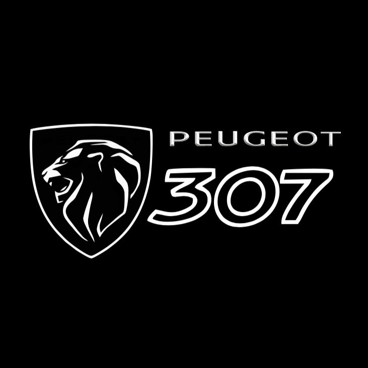 PEUGEOT  307  LOGO PROJECTOT LIGHTS (quantity 1 = 1 sets/2 door lights) Nr.6024q25