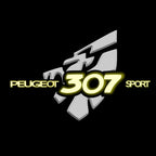 PEUGEOT  307 SPORT  LOGO PROJECTOT LIGHTS (quantity 1 = 1 sets/2 door lights) Nr.6024q23