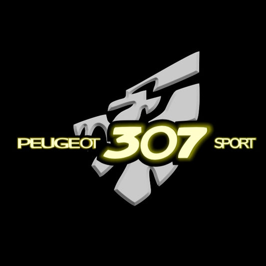 PEUGEOT  307 SPORT  LOGO PROJECTOT LIGHTS (quantity 1 = 1 sets/2 door lights) Nr.6024q23