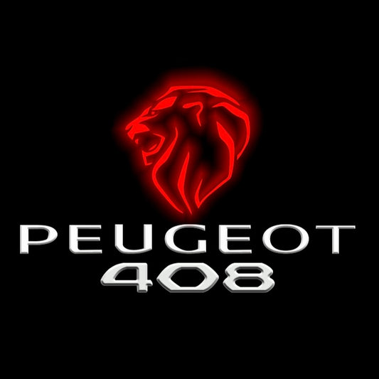 PEUGEOT  408  LOGO PROJECTOT LIGHTS (quantity 1 = 1 sets/2 door lights) Nr.6024q42