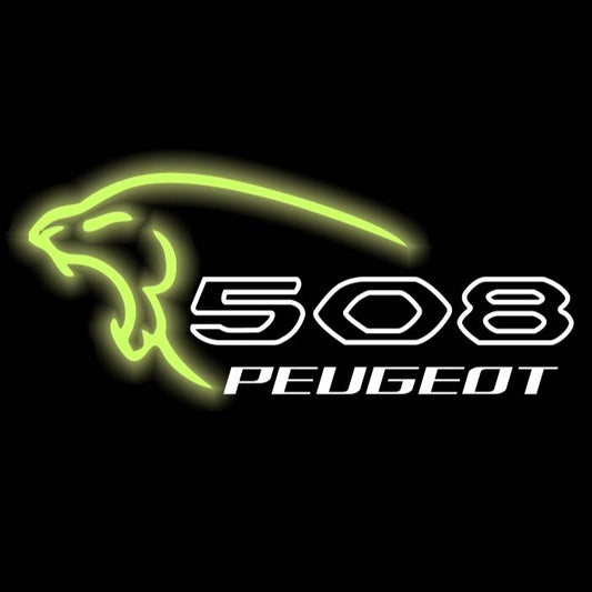 PEUGEOT 508  LOGO PROJECTOT LIGHTS (quantity 1 = 1 sets/2 door lights) Nr.6024q47