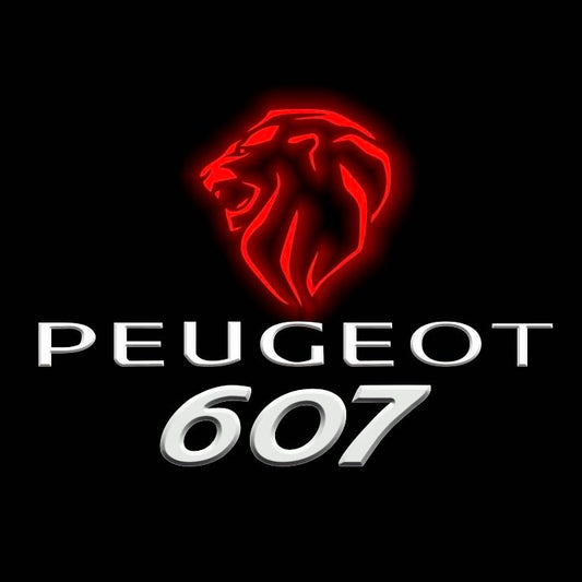 PEUGEOT 607  LOGO PROJECTOT LIGHTS (quantity 1 = 1 sets/2 door lights) Nr.6024q52