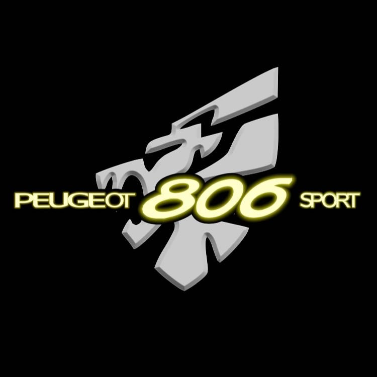 PEUGEOT  806 SPORT  LOGO PROJECTOT LIGHTS (quantity 1 = 1 sets/2 door lights) Nr.6024q58