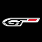 PEUGEOT GT  LOGO PROJECTOT LIGHTS (quantity 1 = 1 sets/2 door lights) Nr.6024q59