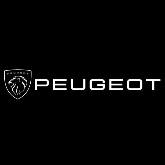 PEUGEOT ORIGINAL  LOGO PROJECTOT LIGHTS (quantity 1 = 1 sets/2 door lights) Nr.6024q63