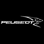 PEUGEOT ORIGINAL  LOGO PROJECTOT LIGHTS (quantity 1 = 1 sets/2 door lights) Nr.6024q64