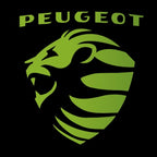 PEUGEOT ORIGINAL  LOGO PROJECTOT LIGHTS (quantity 1 = 1 sets/2 door lights) Nr.6024q67