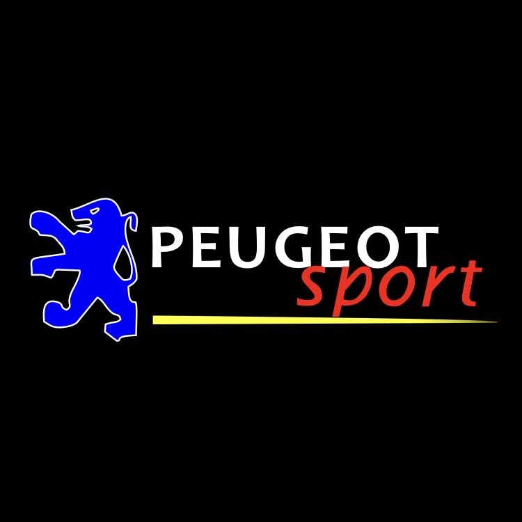 PEUGEOT SPORT  LOGO PROJECTOT LIGHTS (quantity 1 = 1 sets/2 door lights) Nr.6024q77