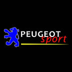 PEUGEOT SPORT  LOGO PROJECTOT LIGHTS (quantity 1 = 1 sets/2 door lights) Nr.6024q77