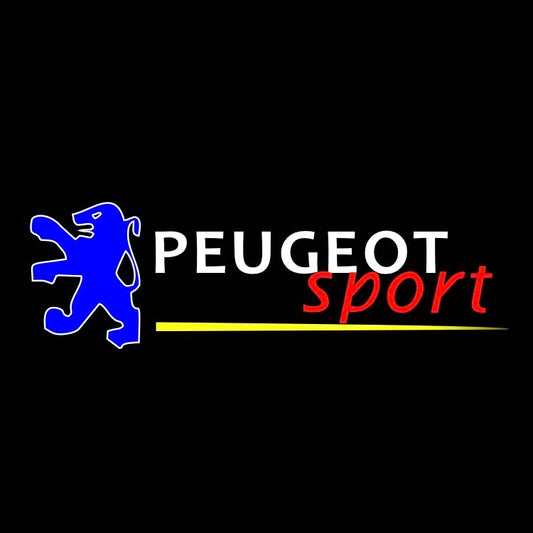 PEUGEOT SPORT  LOGO PROJECTOT LIGHTS (quantity 1 = 1 sets/2 door lights) Nr.6024q77