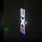 BMW M3 LOGO PROJECTOT LIGHTS Nr.24 (Menge 1 = 1 Sets/2 Türleuchten)