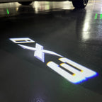 LUCES DE PROYECTOR DEL LOGOTIPO BMW M3 Nr.24 (cantidad 1 = 1 juegos / 2 luces de puerta)