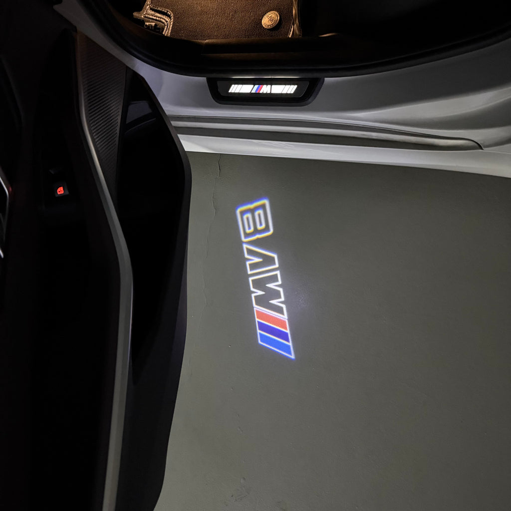 BMW M V8  LOGO PROJECTOT LIGHTS (quantity 1 = 1 sets/2 door lights) Nr.6024q0t090