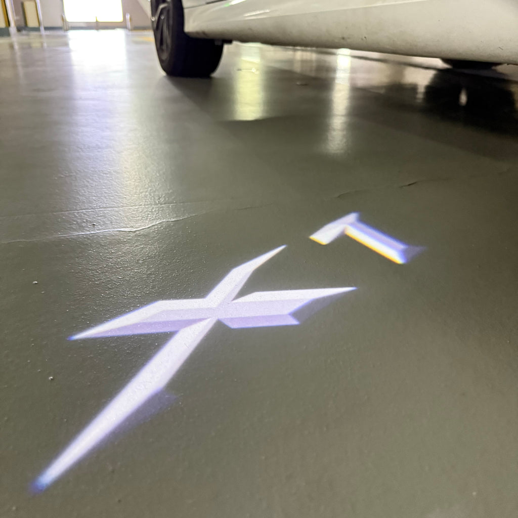 BMW M3 LOGO PROJECTOT LIGHTS Nr.24 (Menge 1 = 1 Sets/2 Türleuchten)