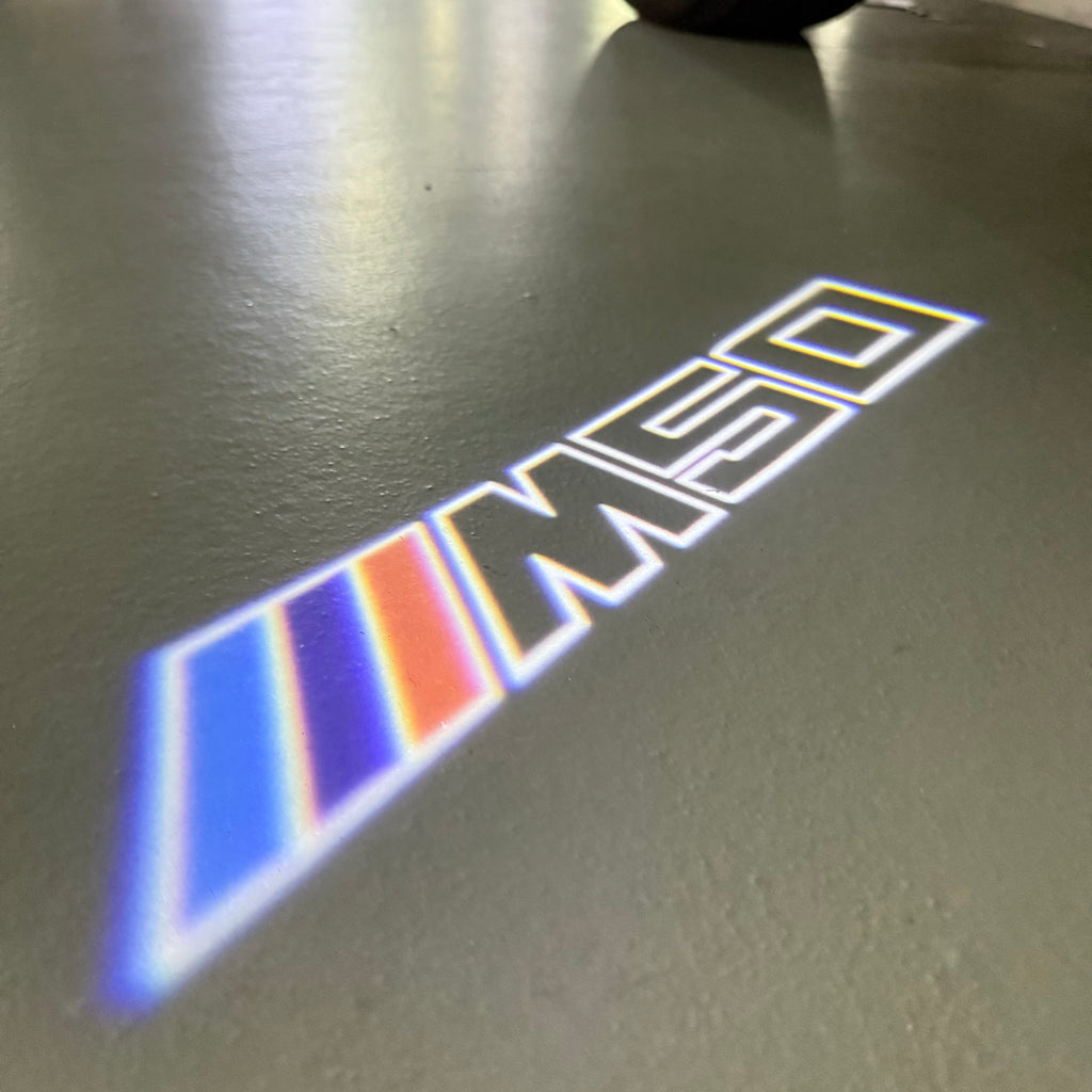 BMW  i4 M50 LOGO PROJECTOT LIGHTS (quantity 1 = 1 sets/2 door lights) Nr.6024S14