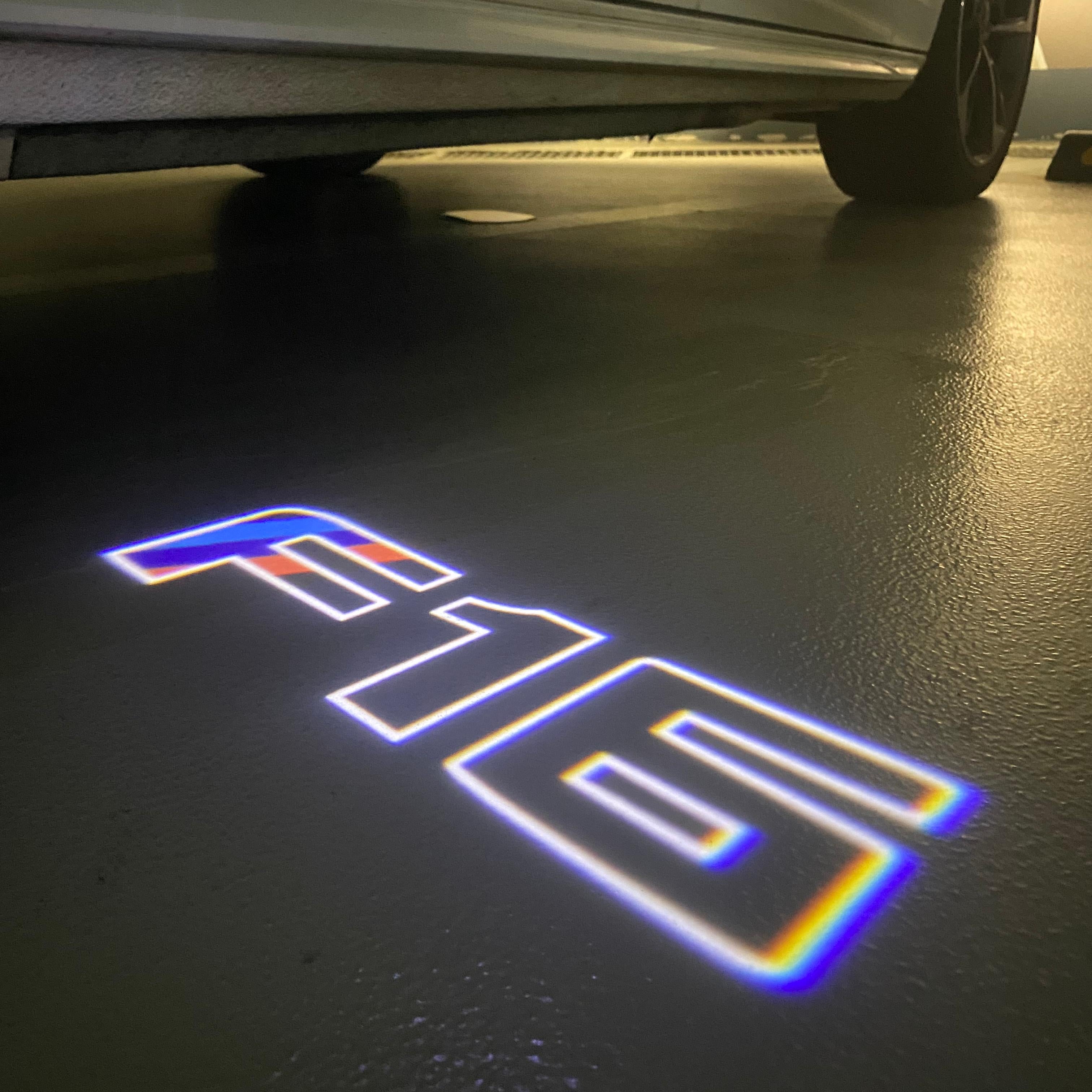 BMW X6 / X6M F16   LOGO PROJECTOT LIGHTS (quantity 1 = 1 sets/2 door lights) Nr.6024q0t10
