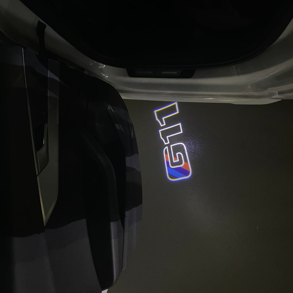BMW M3 LOGO PROJECTOT LIGHTS Nr.24 (Menge 1 = 1 Sets/2 Türleuchten)