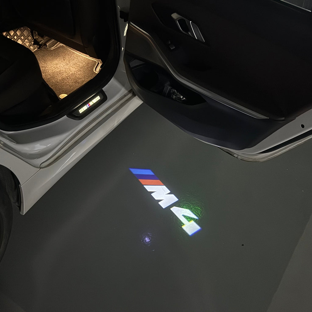 BMW 4  SERIES M4   LOGO PROJECTOT LIGHTS (quantity 1 = 1 sets/2 door lights) Nr.6024t33