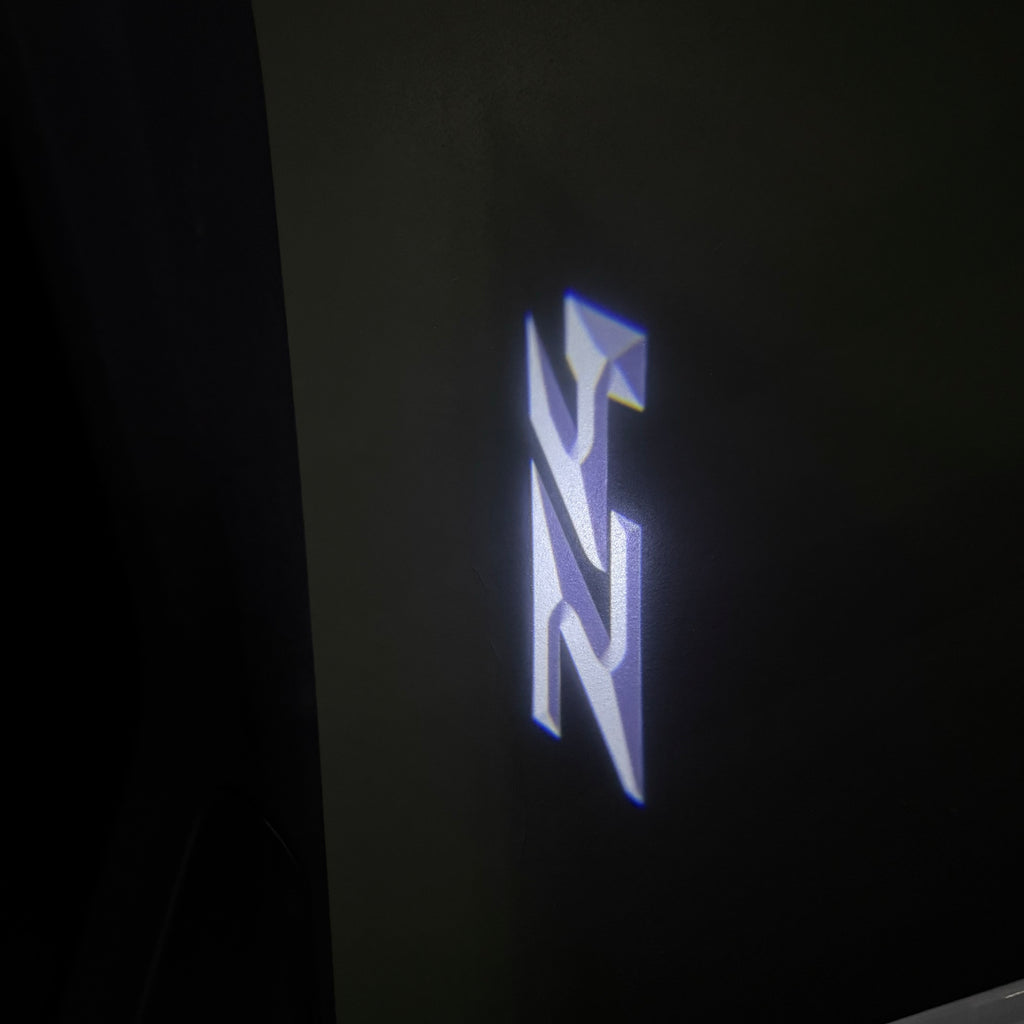 LUCES DE PROYECTOR DEL LOGOTIPO BMW M3 Nr.24 (cantidad 1 = 1 juegos / 2 luces de puerta)