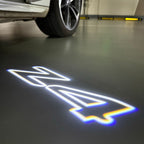 BMW M3 LOGO PROJECTOR LIGHTS Nr.24 (الكمية 1 = 1 مجموعة / 2 أضواء باب)