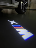 BMW M3 LOGO PROJECTOT LIGHTS Nr.24 (Menge 1 = 1 Sets/2 Türleuchten)
