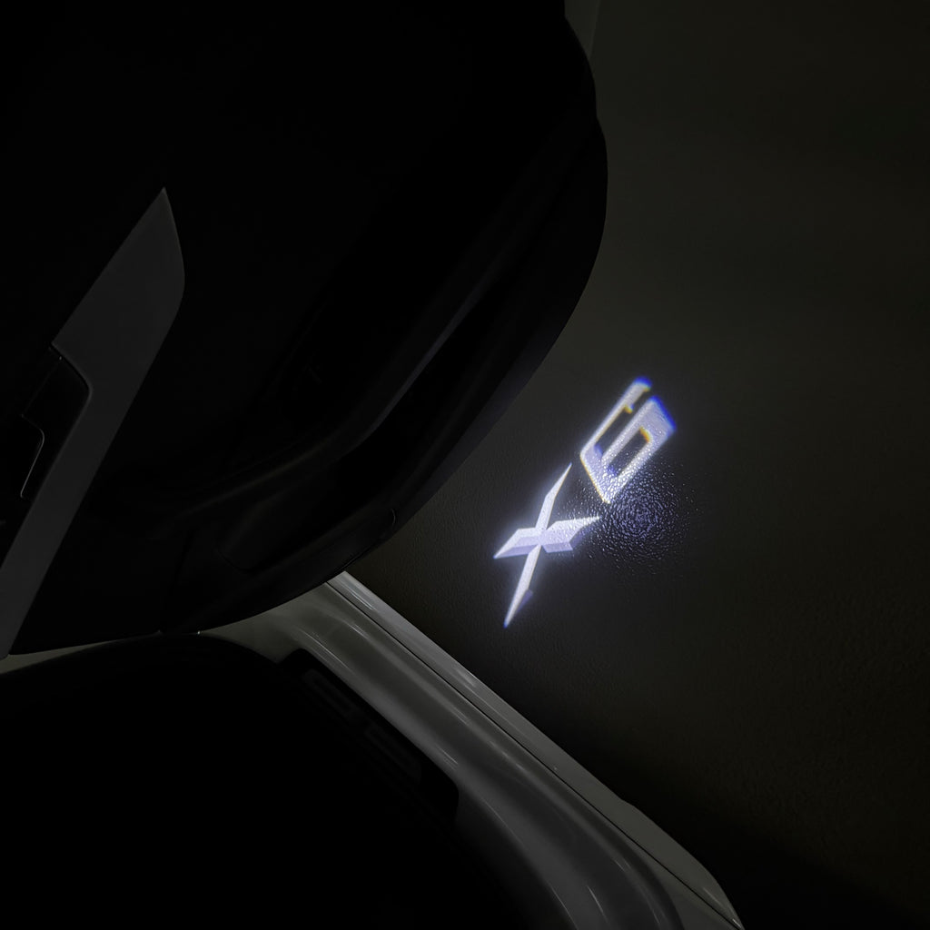 BMW M3 LOGO PROJECTOR LIGHTS Nr.24 (الكمية 1 = 1 مجموعة / 2 أضواء باب)