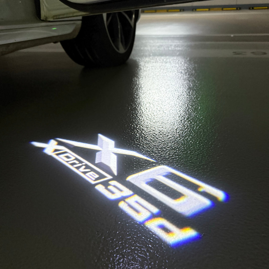 BMW M3 LOGO PROJECTOR LIGHTS Nr.24 (الكمية 1 = 1 مجموعة / 2 أضواء باب)