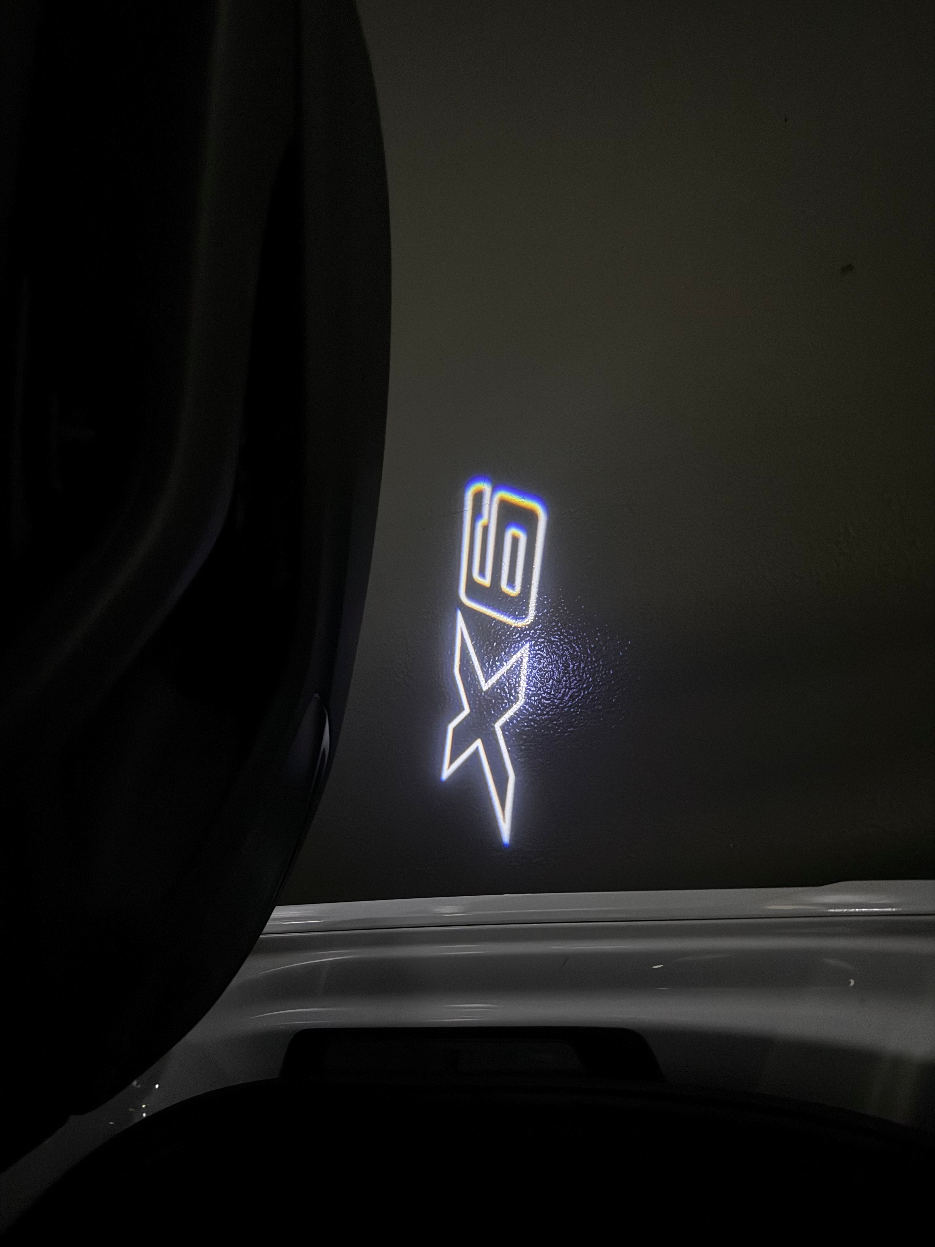 BMW M3 LOGO PROJECTOT LIGHTS Nr.24 (Menge 1 = 1 Sets/2 Türleuchten)