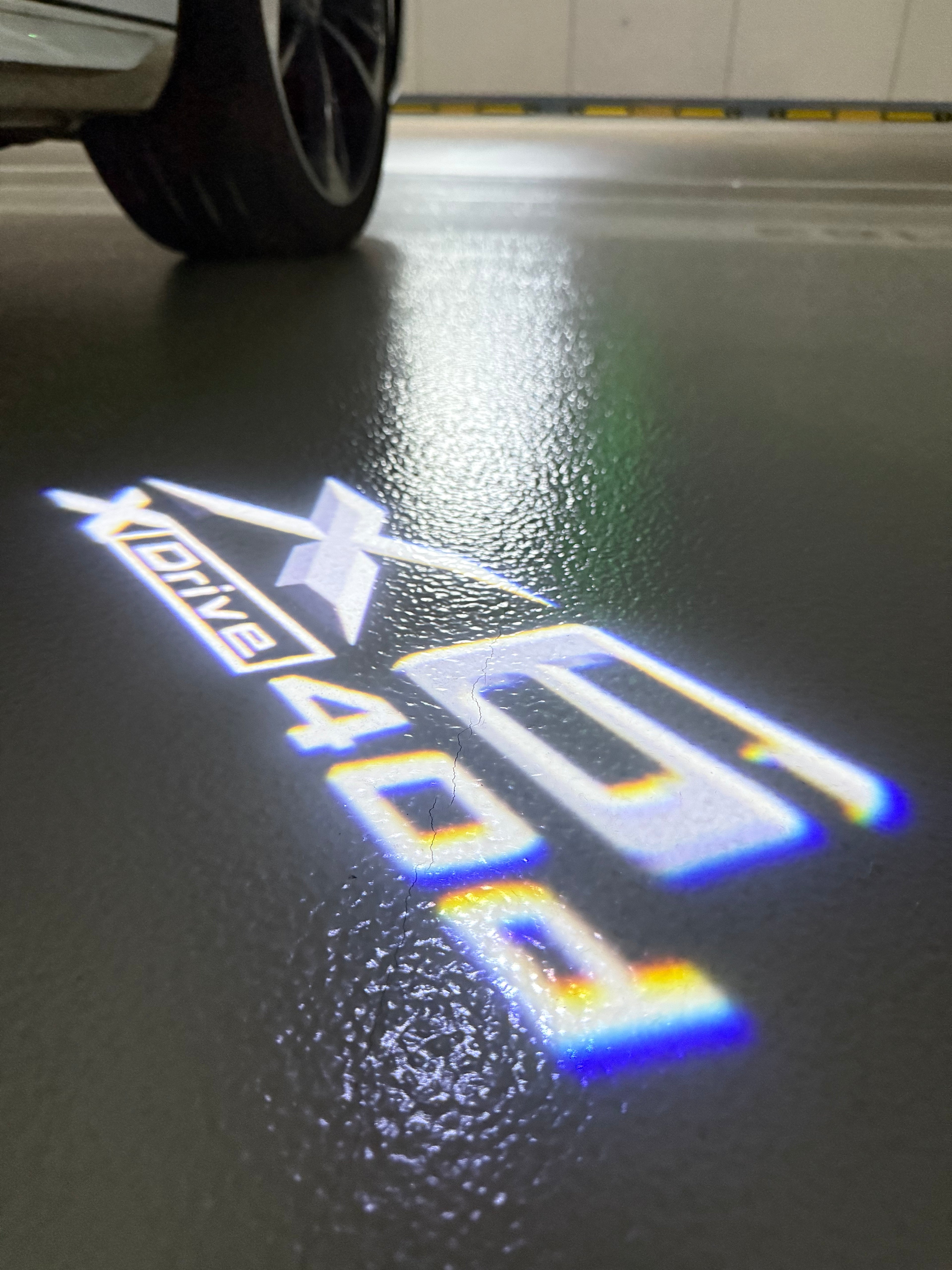 BMW M3 LOGO PROJECTOT LIGHTS Nr.24 (Menge 1 = 1 Sets/2 Türleuchten)