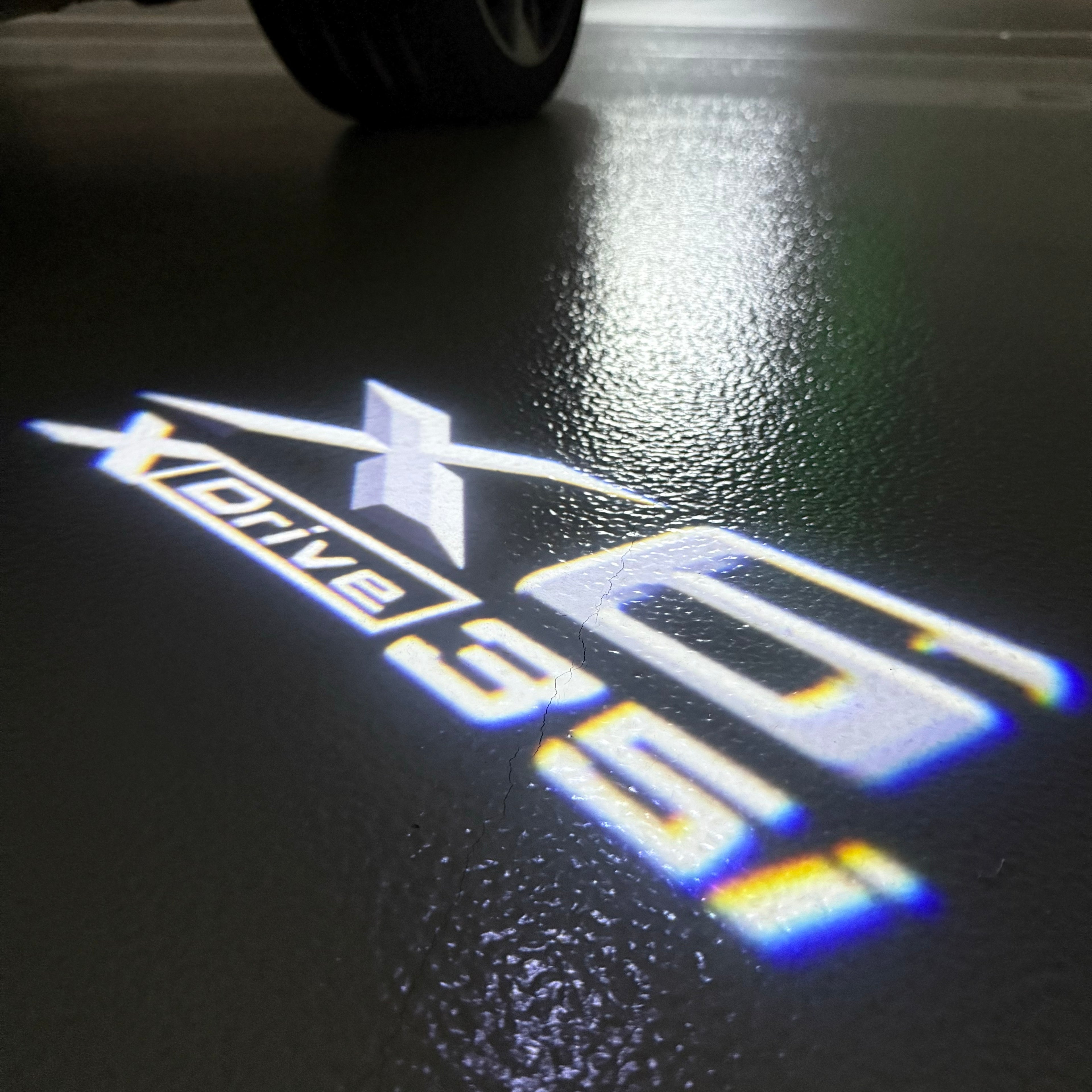 BMW M3 LOGO PROJECTOT LIGHTS Nr.24 (Menge 1 = 1 Sets/2 Türleuchten)