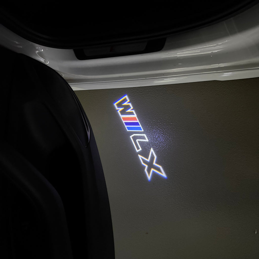 BMW M3 LOGO PROJECTOT LIGHTS Nr.24 (Menge 1 = 1 Sets/2 Türleuchten)