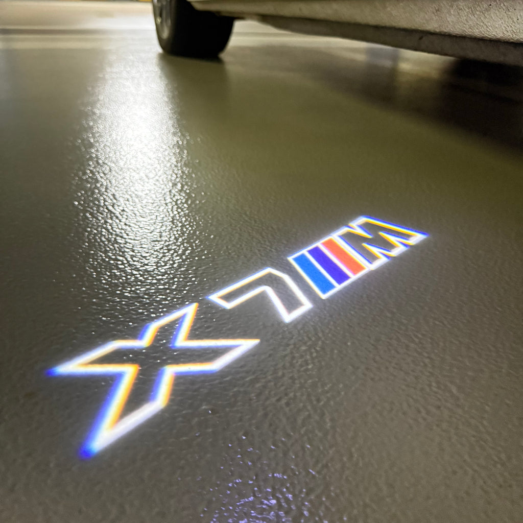 BMW M3 LOGO PROJECTOT LIGHTS Nr.24 (Menge 1 = 1 Sets/2 Türleuchten)