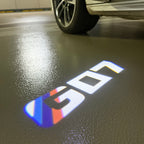 BMW M3 LOGO PROJECTOR LIGHTS Nr.24 (الكمية 1 = 1 مجموعة / 2 أضواء باب)