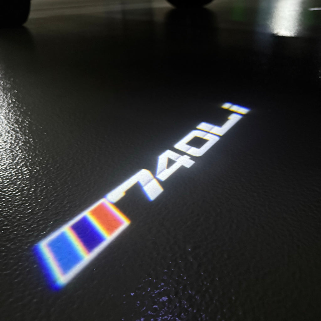 BMW 7 SERIES 740 Li  LOGO PROJECTOT LIGHTS (quantity 1 = 1 sets/2 door lights) Nr.6024q127