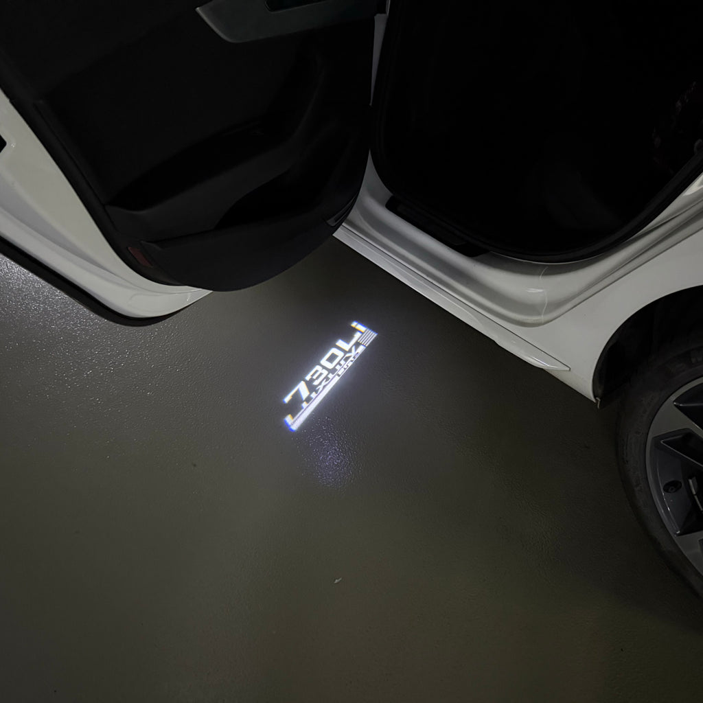 BMW 7 SERIES 730 Li  LOGO PROJECTOT LIGHTS (quantity 1 = 1 sets/2 door lights) Nr.6024q125