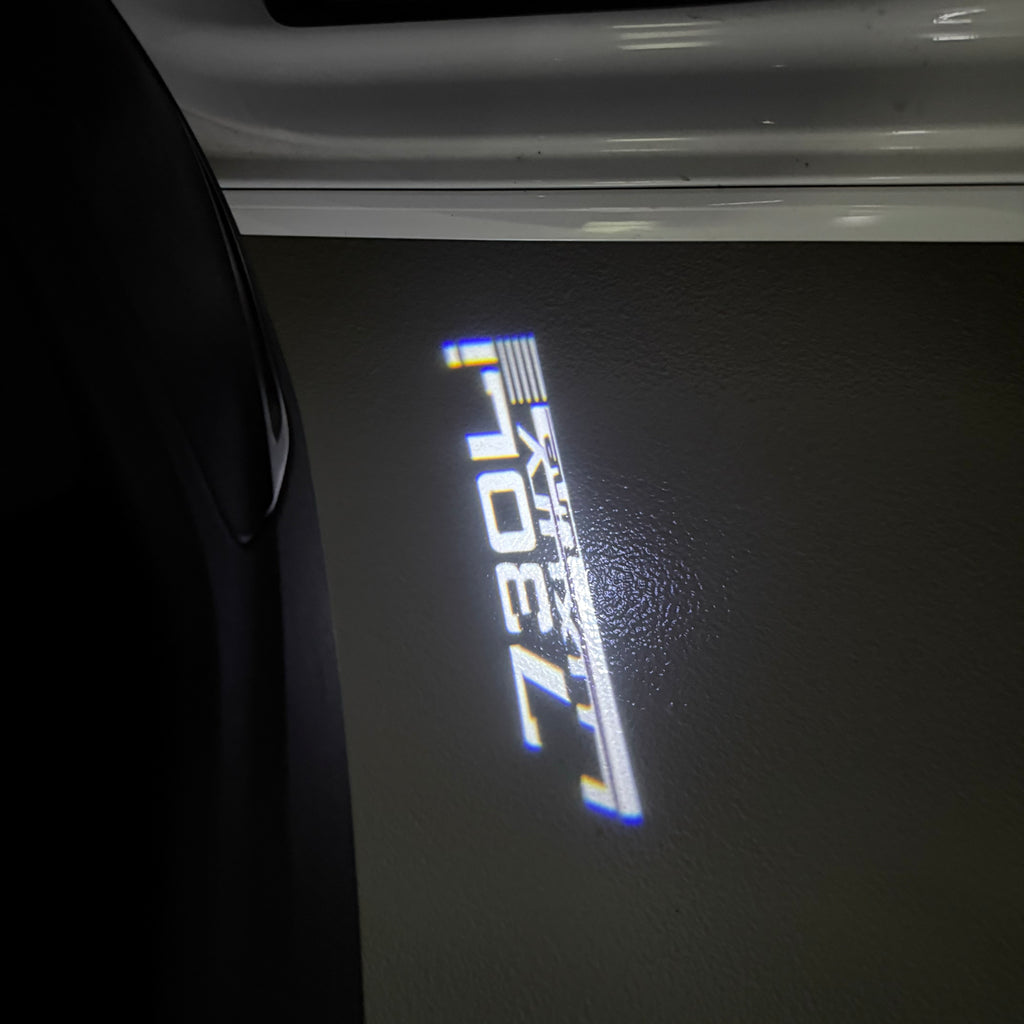 BMW 7 SERIES 730 Li  LOGO PROJECTOT LIGHTS (quantity 1 = 1 sets/2 door lights) Nr.6024q125