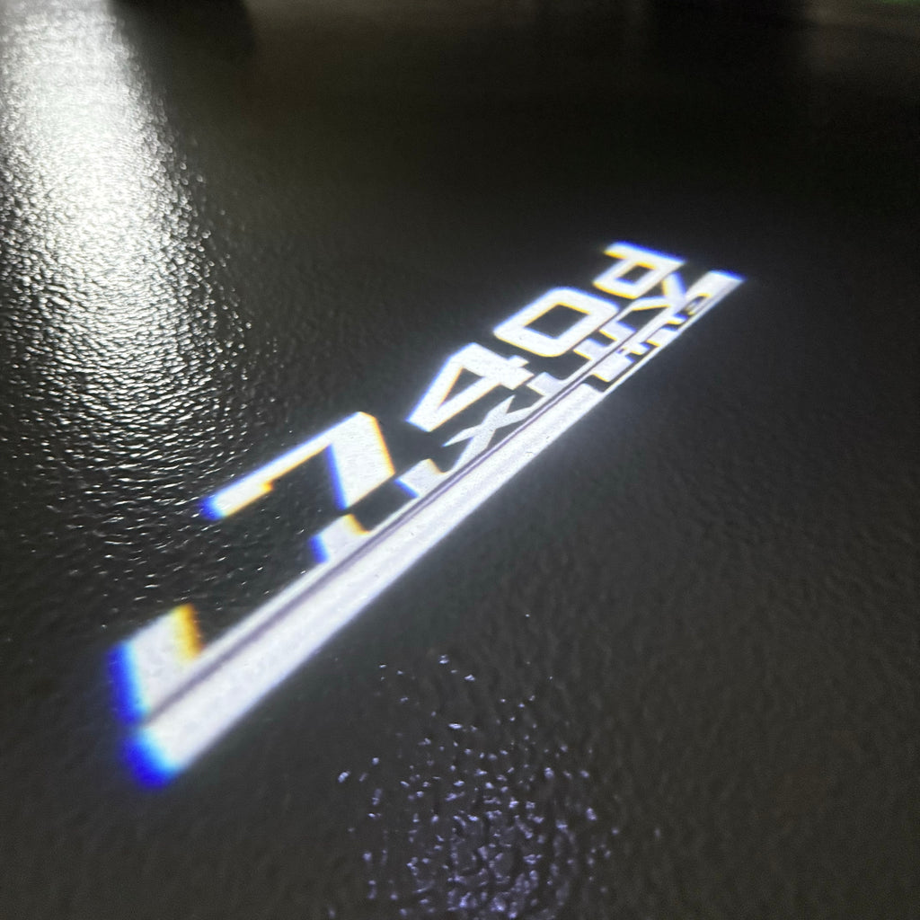 BMW  7 SERIES 740 d LOGO PROJECTOT LIGHTS (quantity 1 = 1 sets/2 door lights) Nr.6024S02
