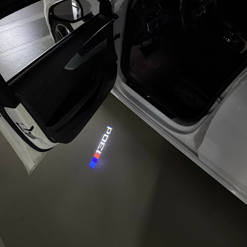 BMW M3 LOGO PROJECTOT LIGHTS Nr.24 (Menge 1 = 1 Sets/2 Türleuchten)