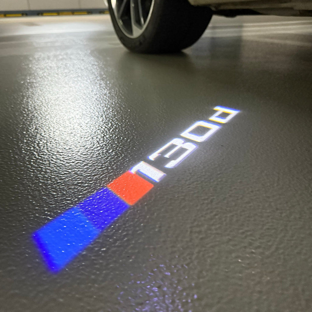 BMW M3 LOGO PROJECTOT LIGHTS Nr.24 (Menge 1 = 1 Sets/2 Türleuchten)