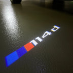 BMW M3 LOGO PROJECTOT LIGHTS Nr.24 (quantità 1 = 1 set/2 luci porta)