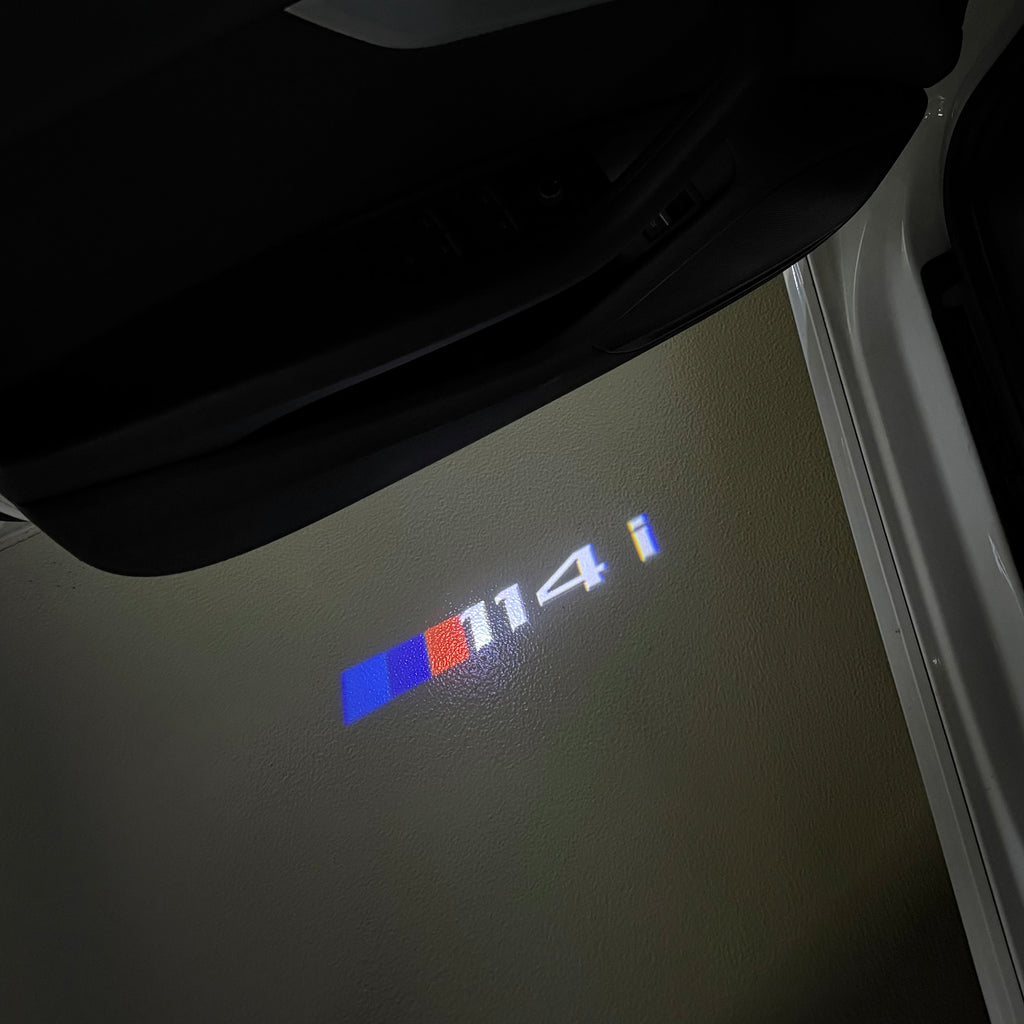 BMW M3 LOGO PROJECTOT LIGHTS Nr.24 (Menge 1 = 1 Sets/2 Türleuchten)