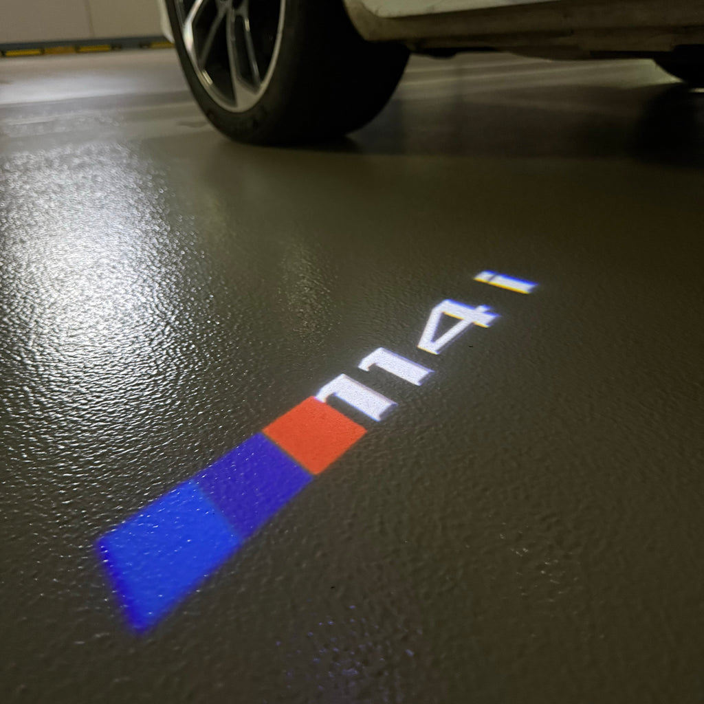 BMW M3 LOGO PROJECTOT LIGHTS Nr.24 (Menge 1 = 1 Sets/2 Türleuchten)