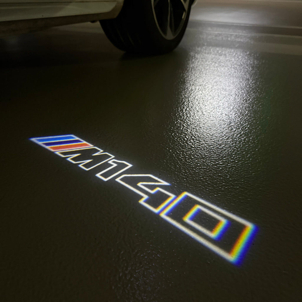 BMW 1 SERIES  M140  LOGO PROJECTOT LIGHTS (quantity 1 = 1 sets/2 door lights) Nr.6024q12
